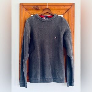 Ralph Lauren Men's Gray Knit Crewneck Sweater